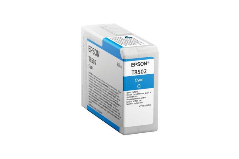 Epson T850200 - høj kapacitet - cyan - original - blækpatron