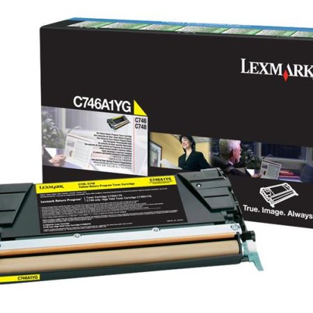 Lexmark - gul - original - tonerpatron - LCCP