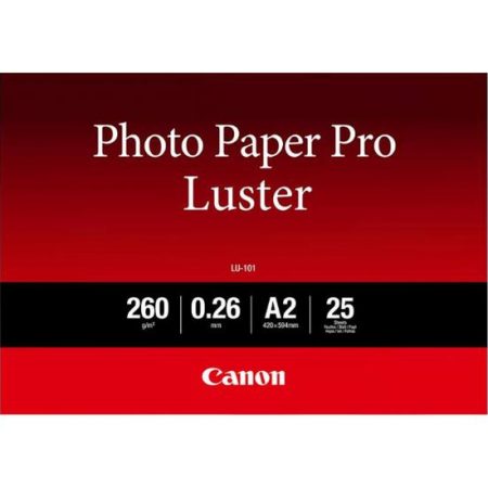 Canon Photo Paper Pro Luster LU-101 - fotopapir - glans - 25 ark - A2 - 260 g/m²