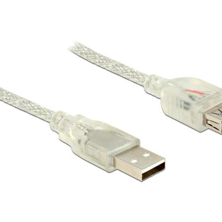Delock - USB forlængerkabel - USB til USB - 1 m